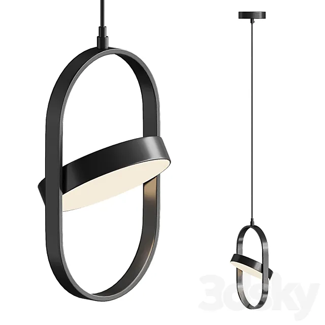 Pendant lamp Lussole Lgo Aberdeen LSP-8223 3D Model