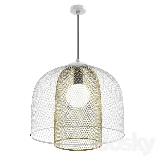 Pendant lamp made of metal mesh VANTA from Lampatron 3DModel