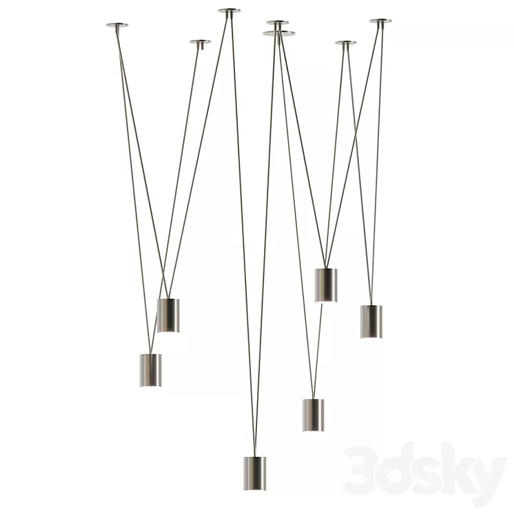 Pendant lamp Match by Forstlight 3D Model Free