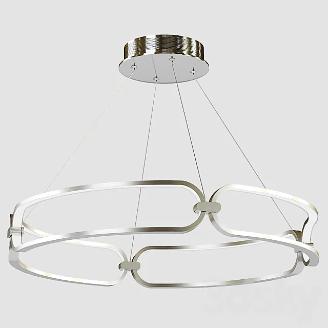 Pendant lamp Maytoni Chain MOD017PL-L50N 3D Model