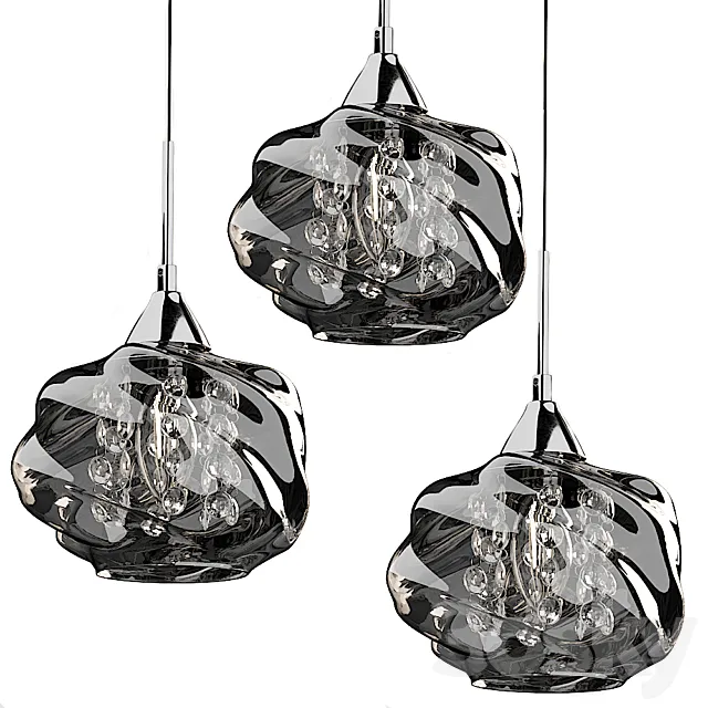Pendant lamp Maytoni Haze P244-PL-03-N 3D Model