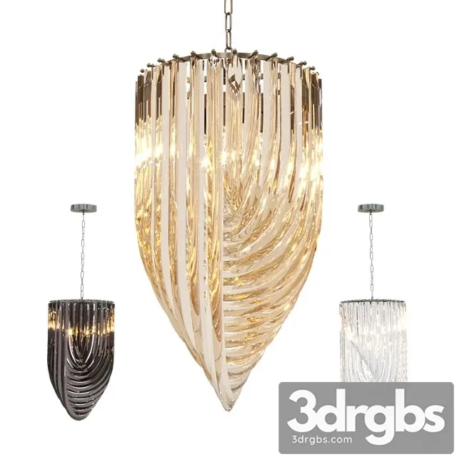 Pendant lamp murano eichholtz