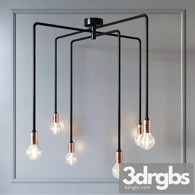 Pendant Lamp N AXIS 3D Model Free
