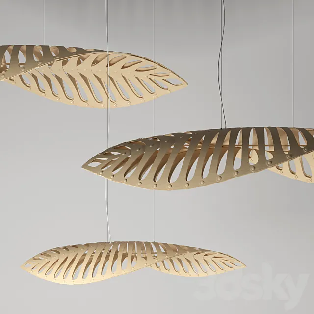 Pendant lamp NAVICULA 3DModel