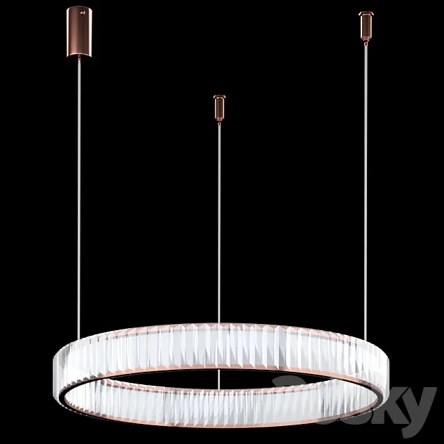 Pendant lamp NEWPORT 15852 _ S gold 3DModel