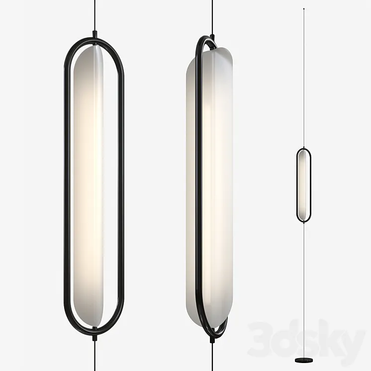 Pendant lamp Nexia BOW 3D Model Free