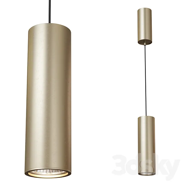 Pendant lamp Odeon Light Hightech Vincere 3828_1C 3D Model