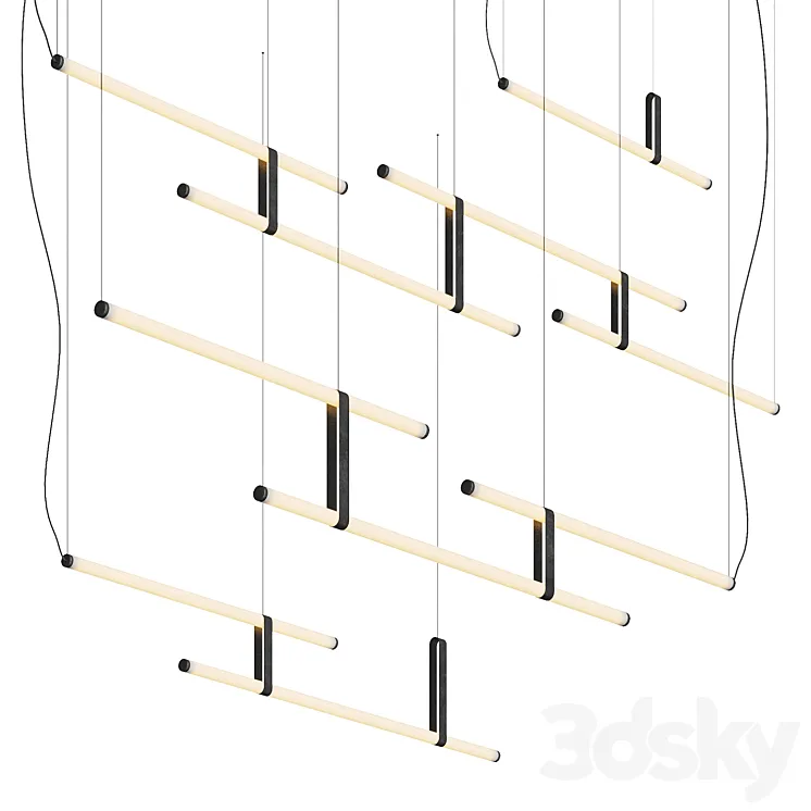 Pendant lamp Paralela Axolight Free Download