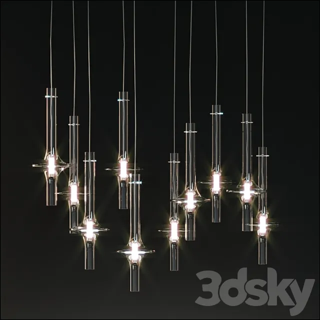 Pendant lamp PENDANT 00909 3D Model