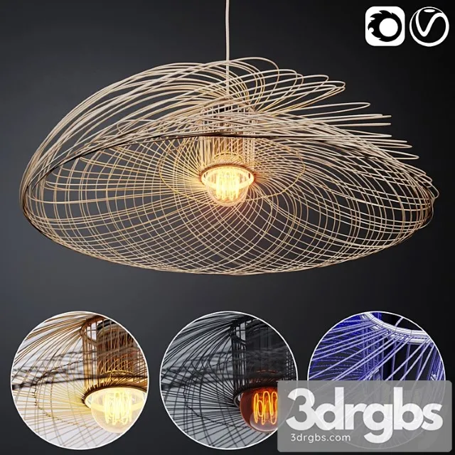 Pendant Lamp Pendant Light Forester 2 Corona Vray 3D Model Free