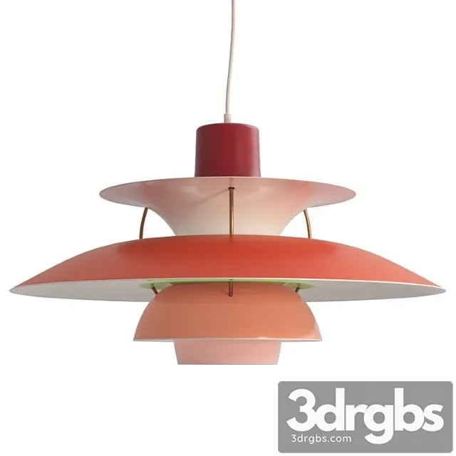 Pendant Lamp PH 5 Louis Poulsen 3D Model Free