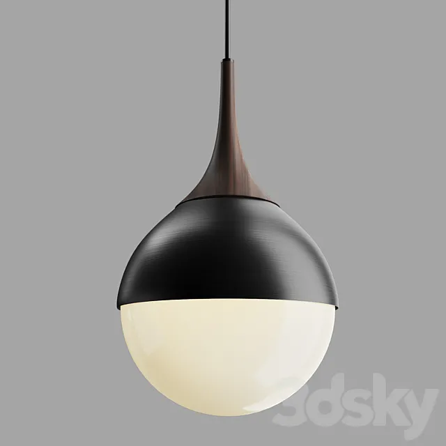Pendant lamp Poise 3D Model