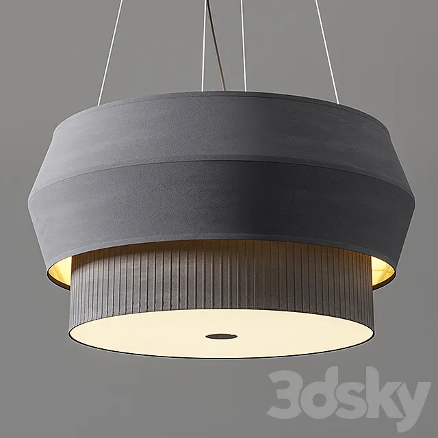Pendant lamp Quinto 3D Model