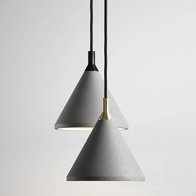 Pendant lamp RIETI 3D Model