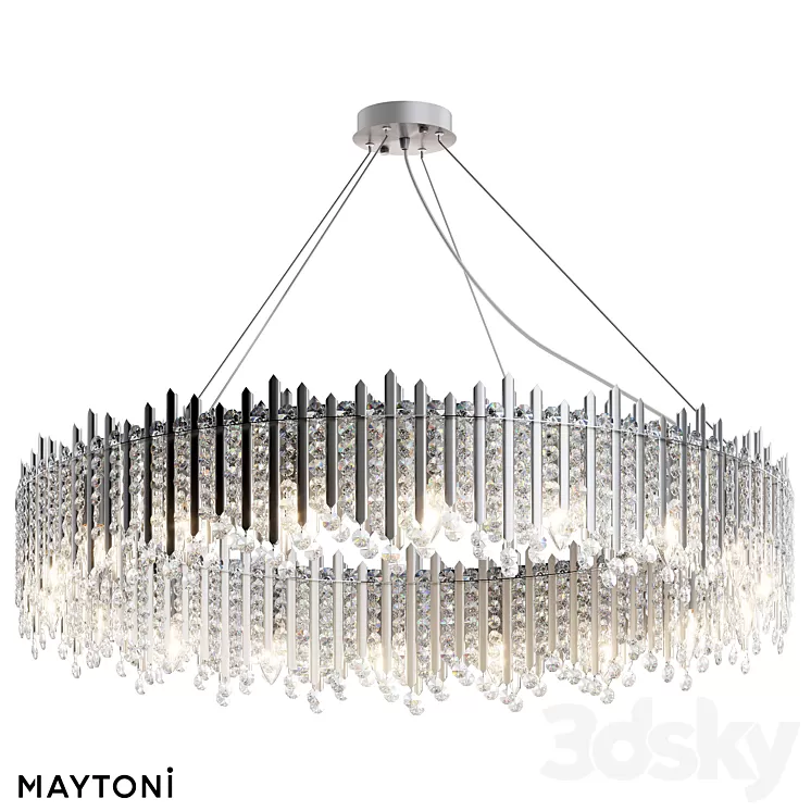 Pendant lamp Rocio MOD036PL-18N 3D Model