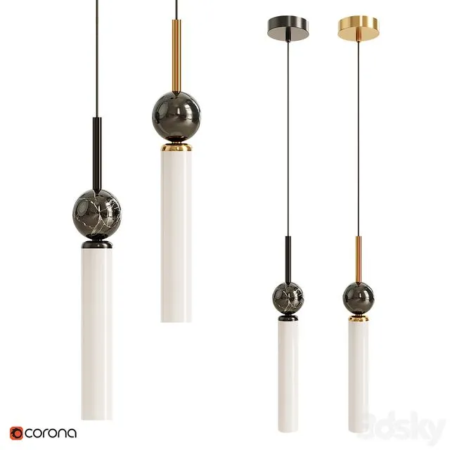 Pendant lamp SENSEI ONE 3D Model