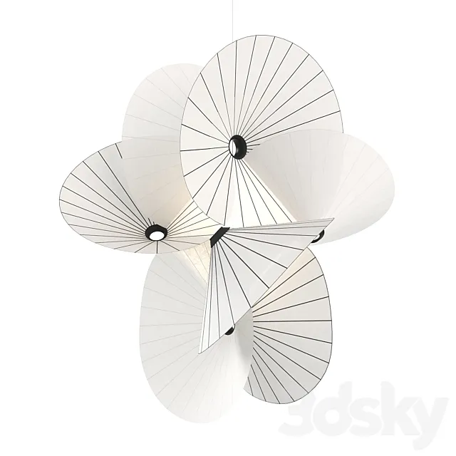 Pendant lamp SERPENTINE by Moooi 3D Model