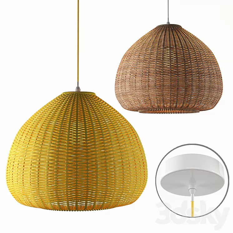 Pendant lamp Spatter-Dock 3D Model