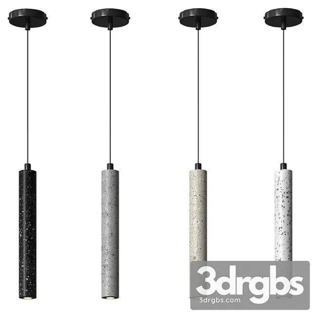 Pendant lamp stone b lampatron 3D Model Free