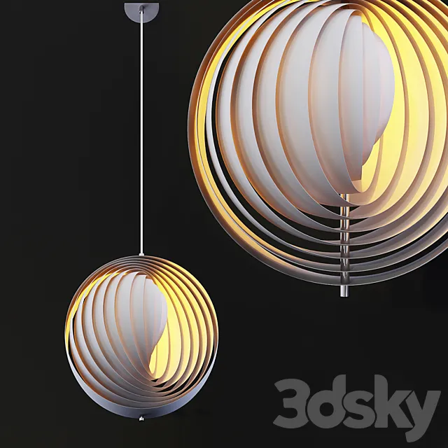 Pendant lamp Ursula by cosmorelax 3D Model
