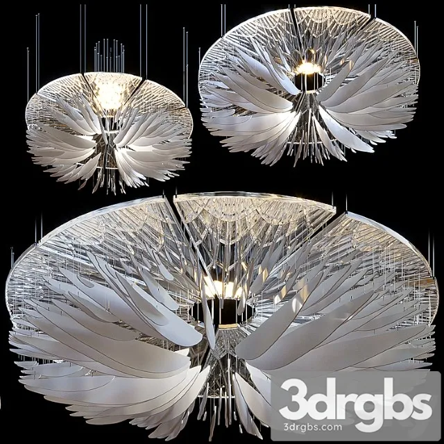 Pendant lamp vargov design - oudemansiella