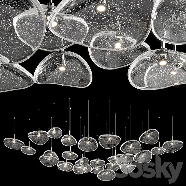 Pendant lamp "Vargov Design" - Simanta 3D Model