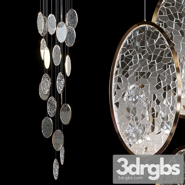 Pendant lamp vargov design - stained glass_1