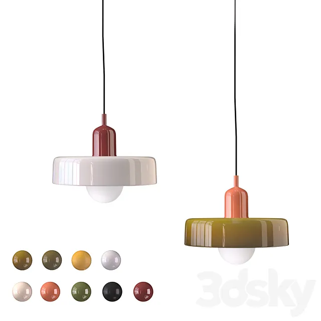 Pendant lamp VENTU by Romatti 3D Model