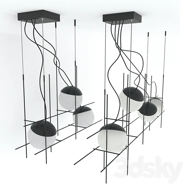 Pendant lamp Vetreria Vistosi 3DModel