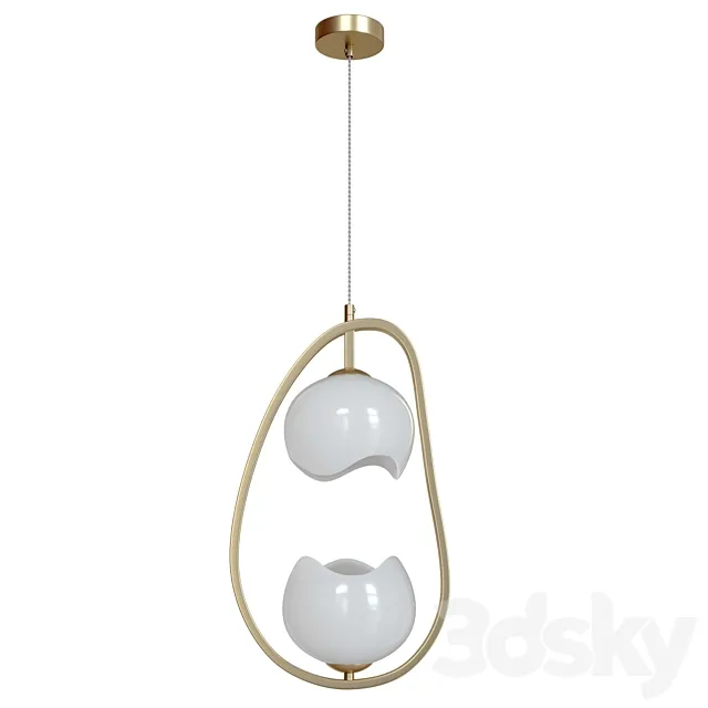Pendant lamp Waterlily 4873_2 3D Model