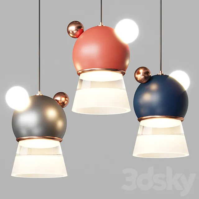 Pendant lamp WINNI Lampatron 3DModel