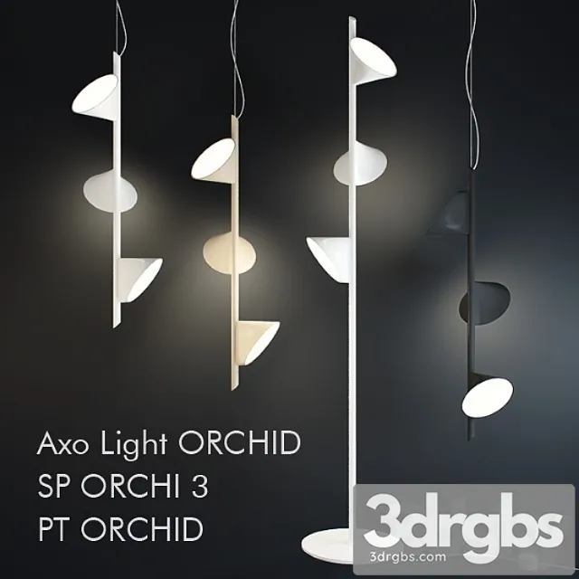 Pendant Lamps Aho Ligt Orchid Sp Orshi With I Floor Lamp 3D Model Free