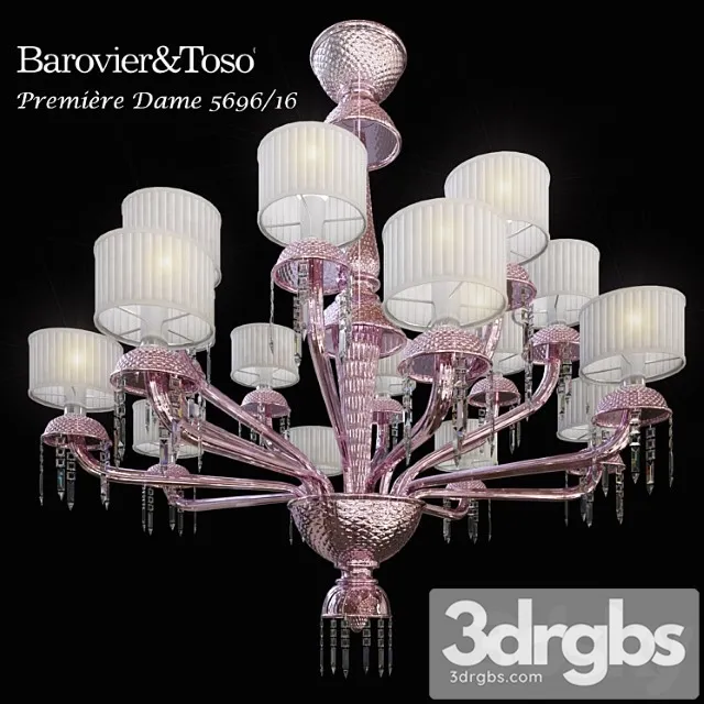 Pendant light 16 3D Model Free