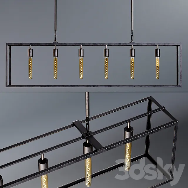 Pendant light fillmore 3DModel