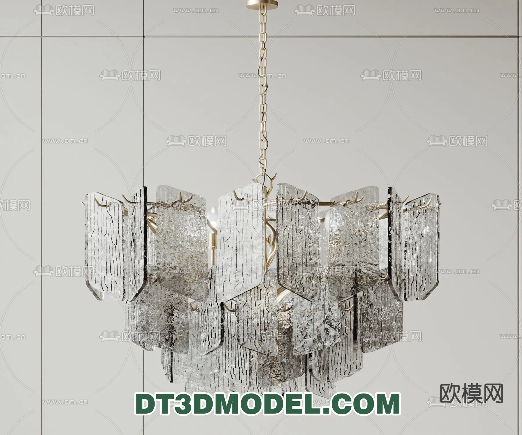 Pendant Light - Interior Decor 3D Model - 009