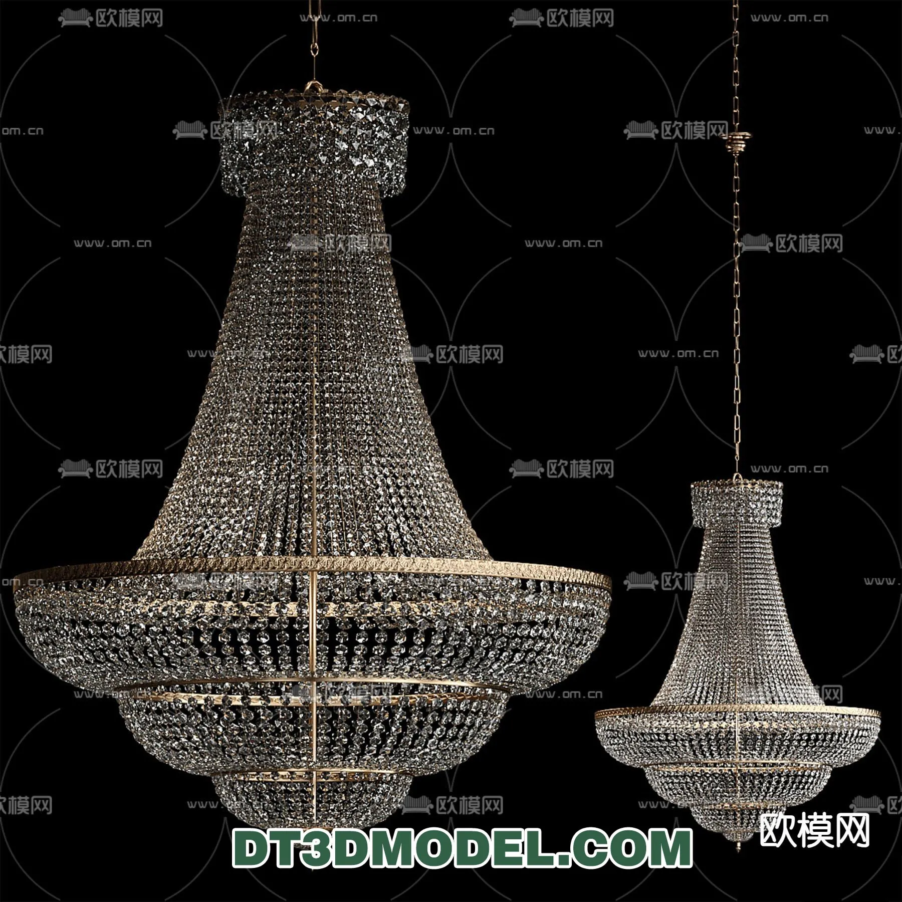 Pendant Light - Interior Decor 3D Model - 010