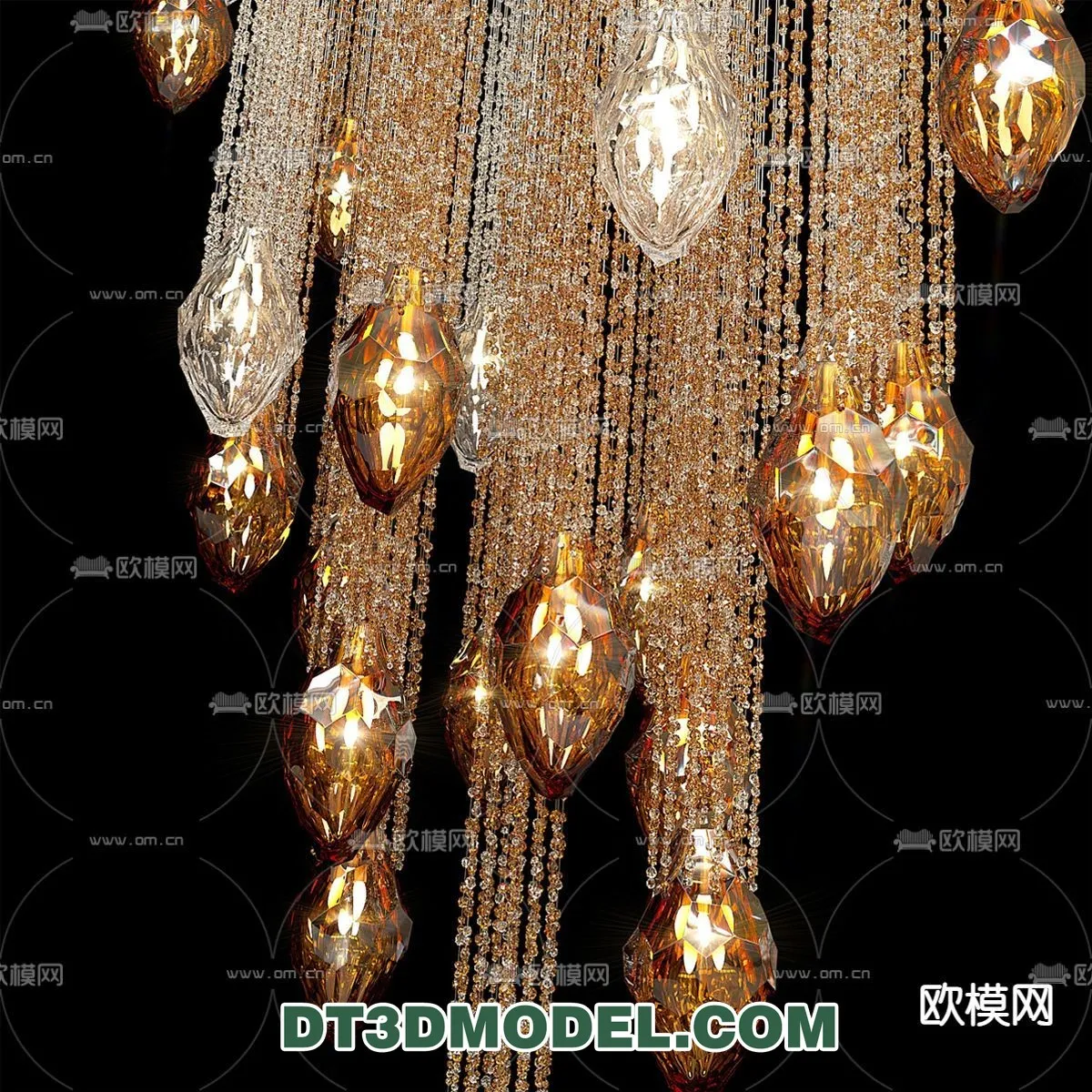 Pendant Light - Interior Decor 3D Model - 015