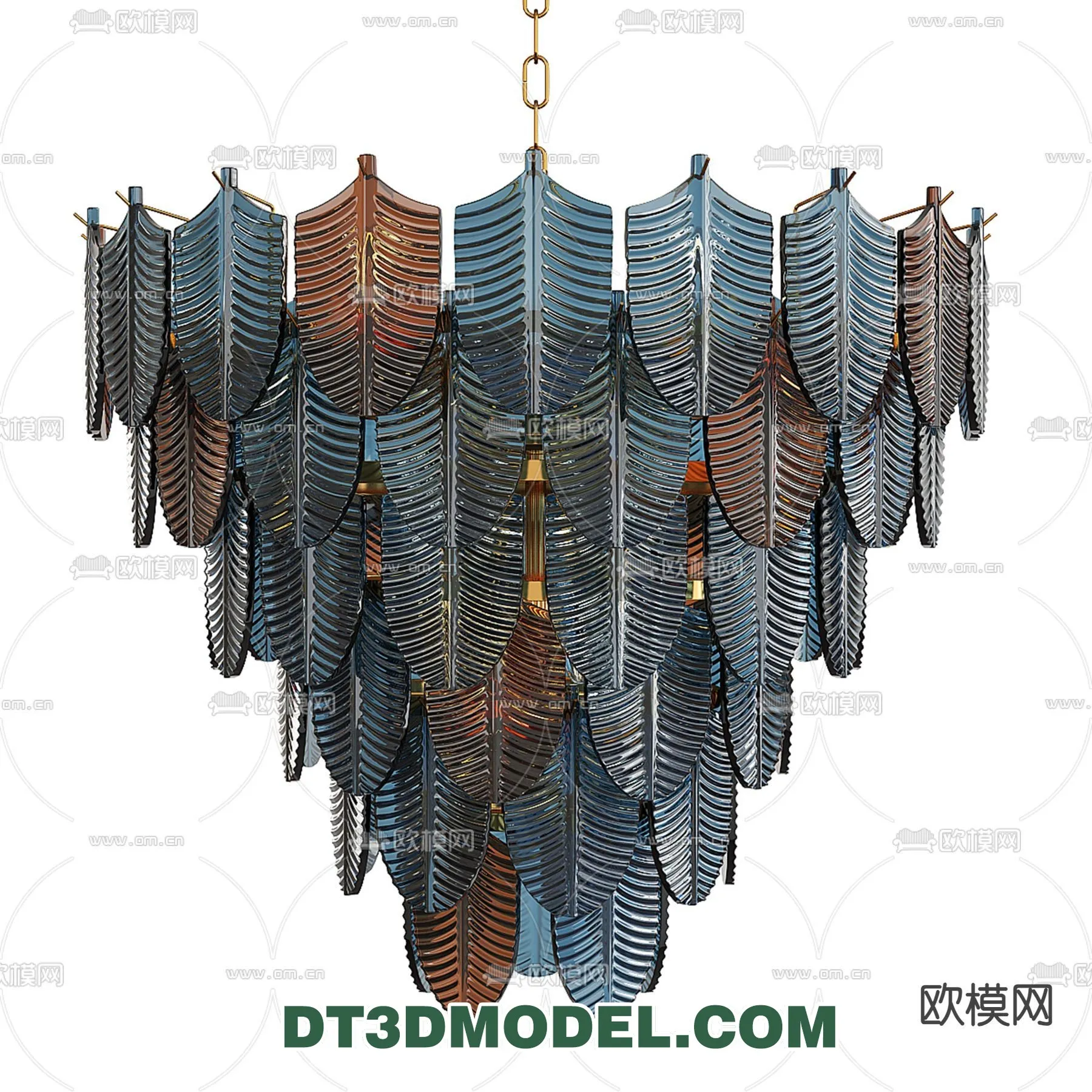 Pendant Light - Interior Decor 3D Model - 016