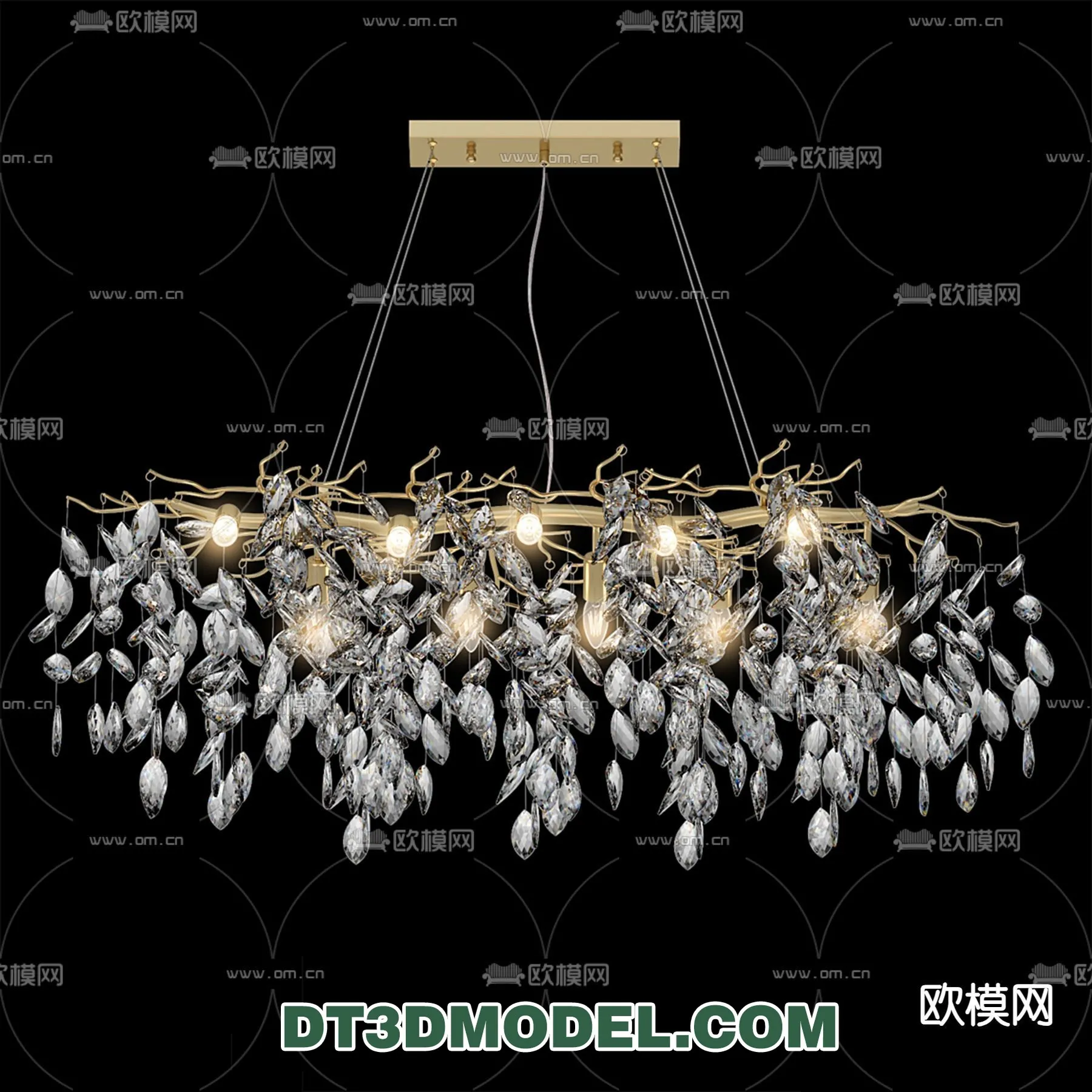 Pendant Light - Interior Decor 3D Model - 017