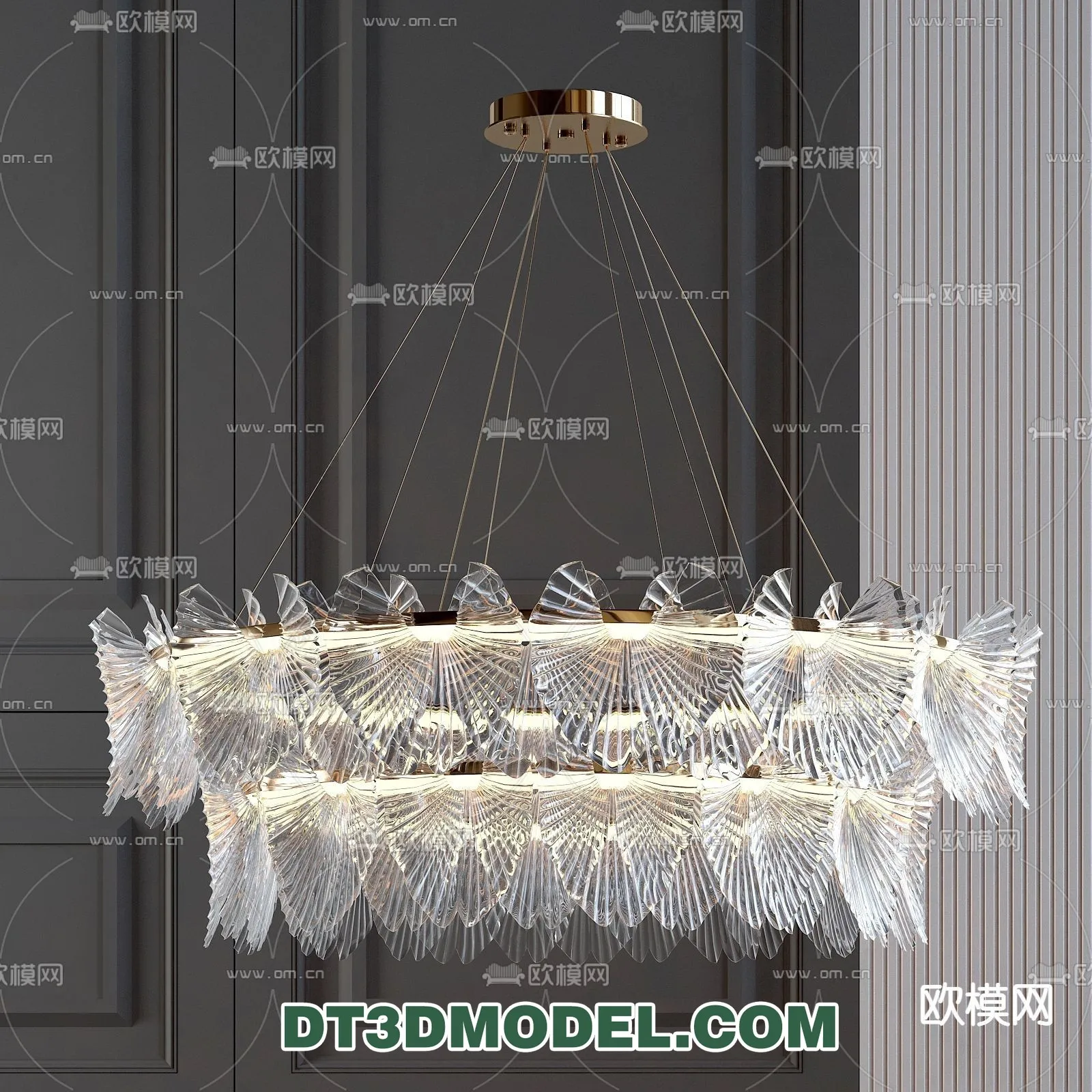 Pendant Light - Interior Decor 3D Model - 023