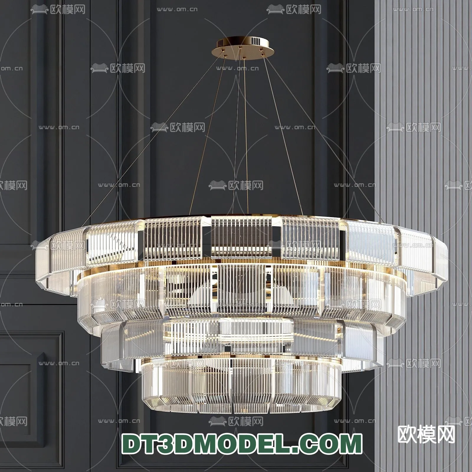 Pendant Light - Interior Decor 3D Model - 025