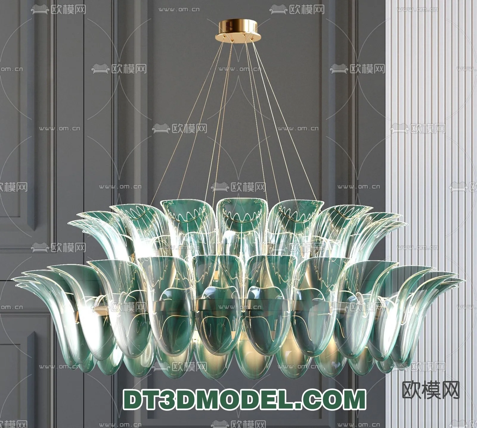 Pendant Light - Interior Decor 3D Model - 026