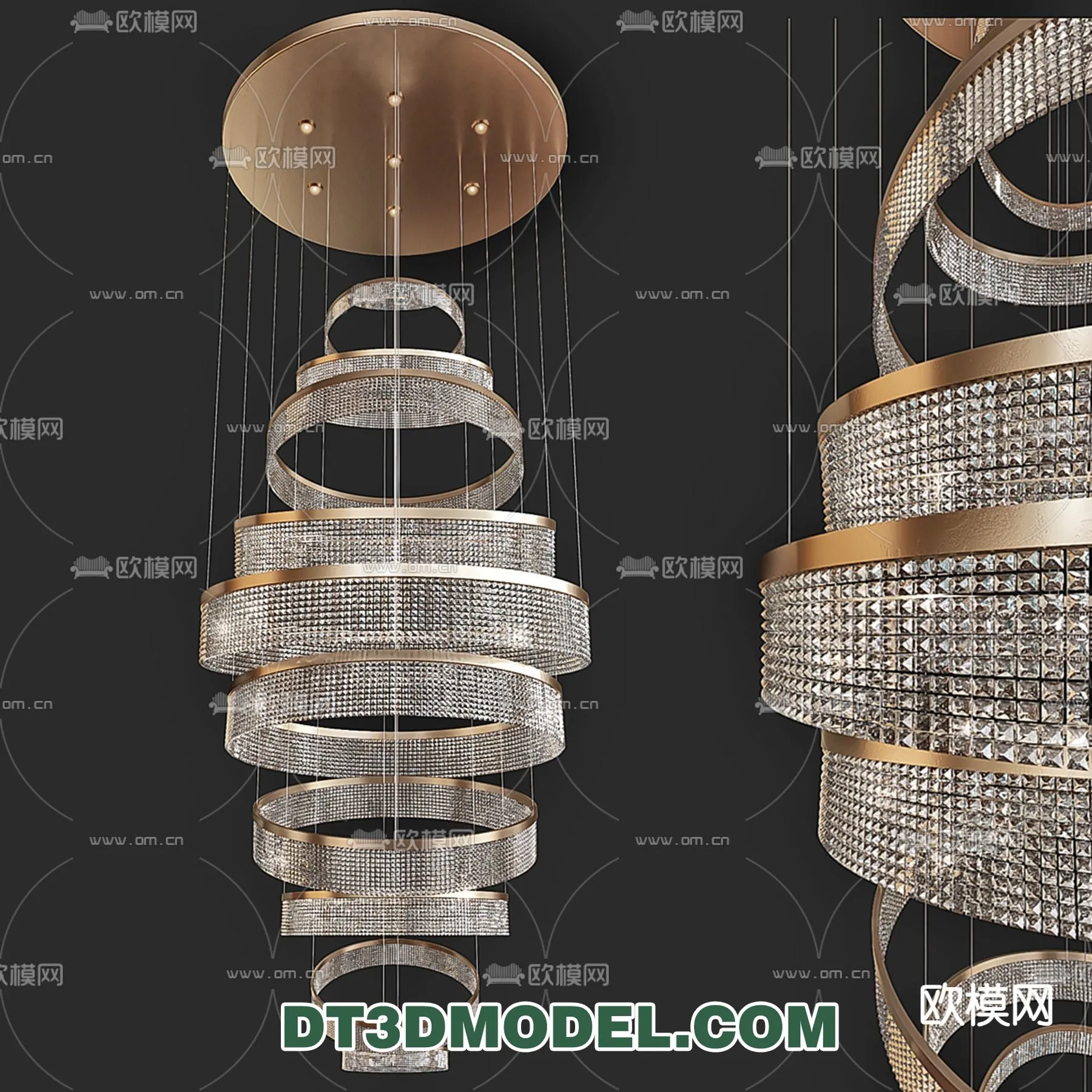 Pendant Light - Interior Decor 3D Model - 028
