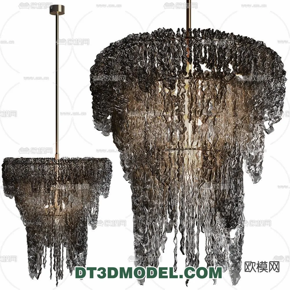 Pendant Light - Interior Decor 3D Model - 029