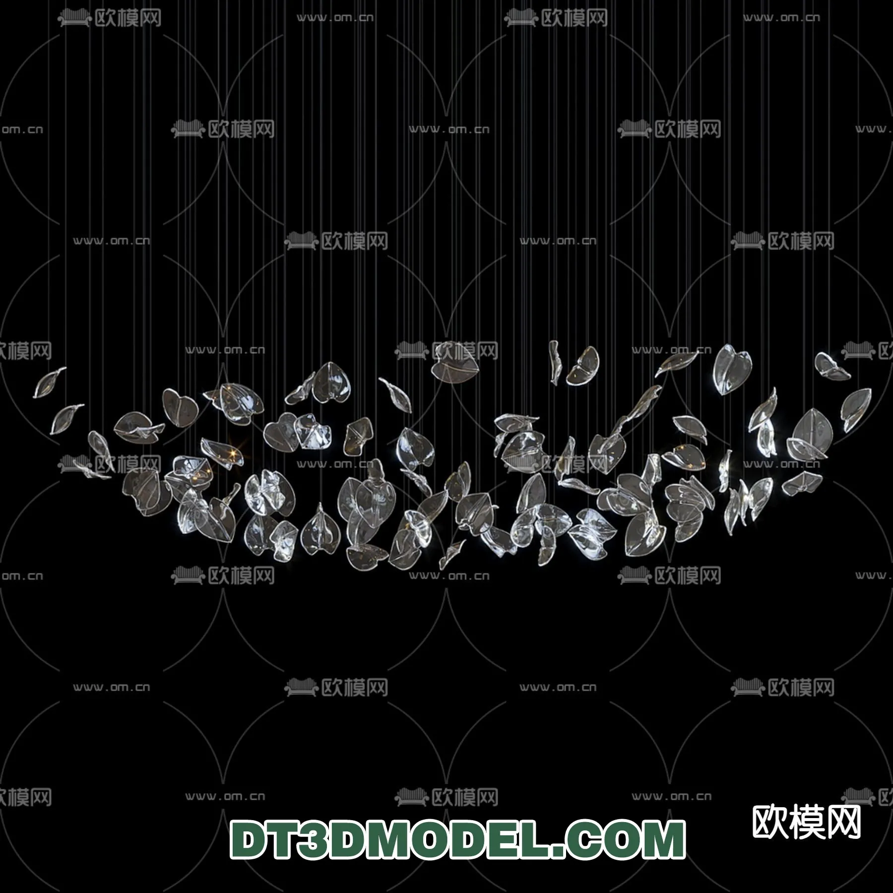 Pendant Light - Interior Decor 3D Model - 030