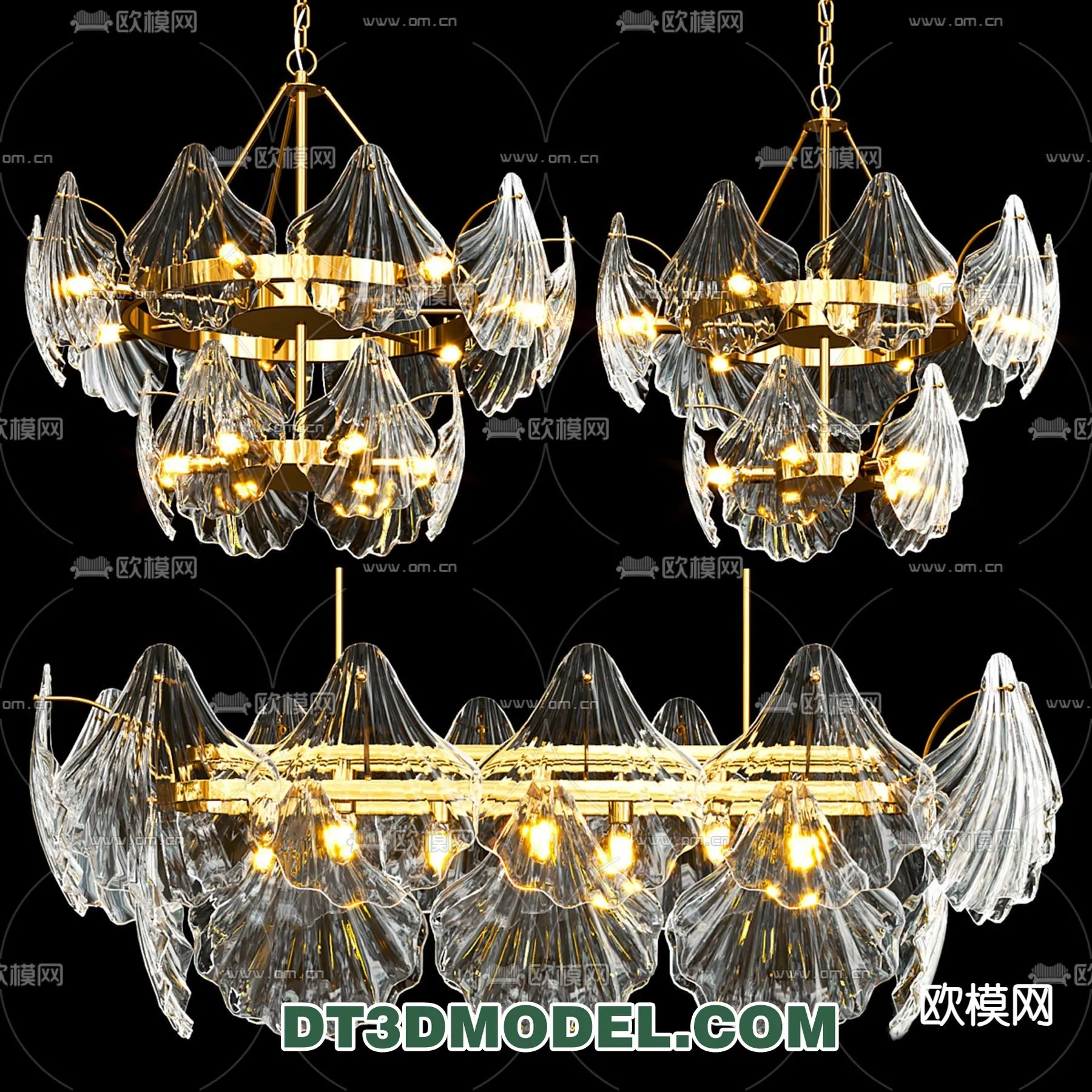 Pendant Light - Interior Decor 3D Model - 031