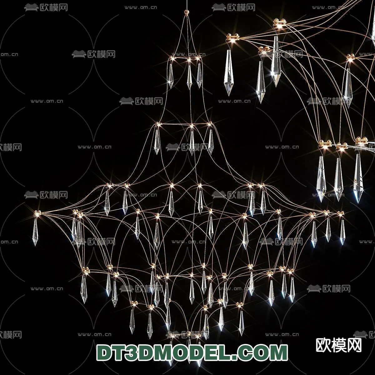 Pendant Light - Interior Decor 3D Model - 035