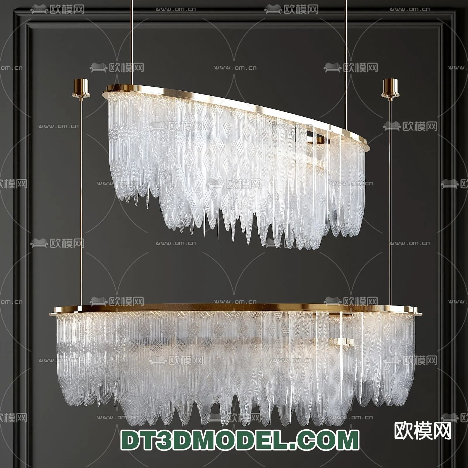 Pendant Light - Interior Decor 3D Model - 041