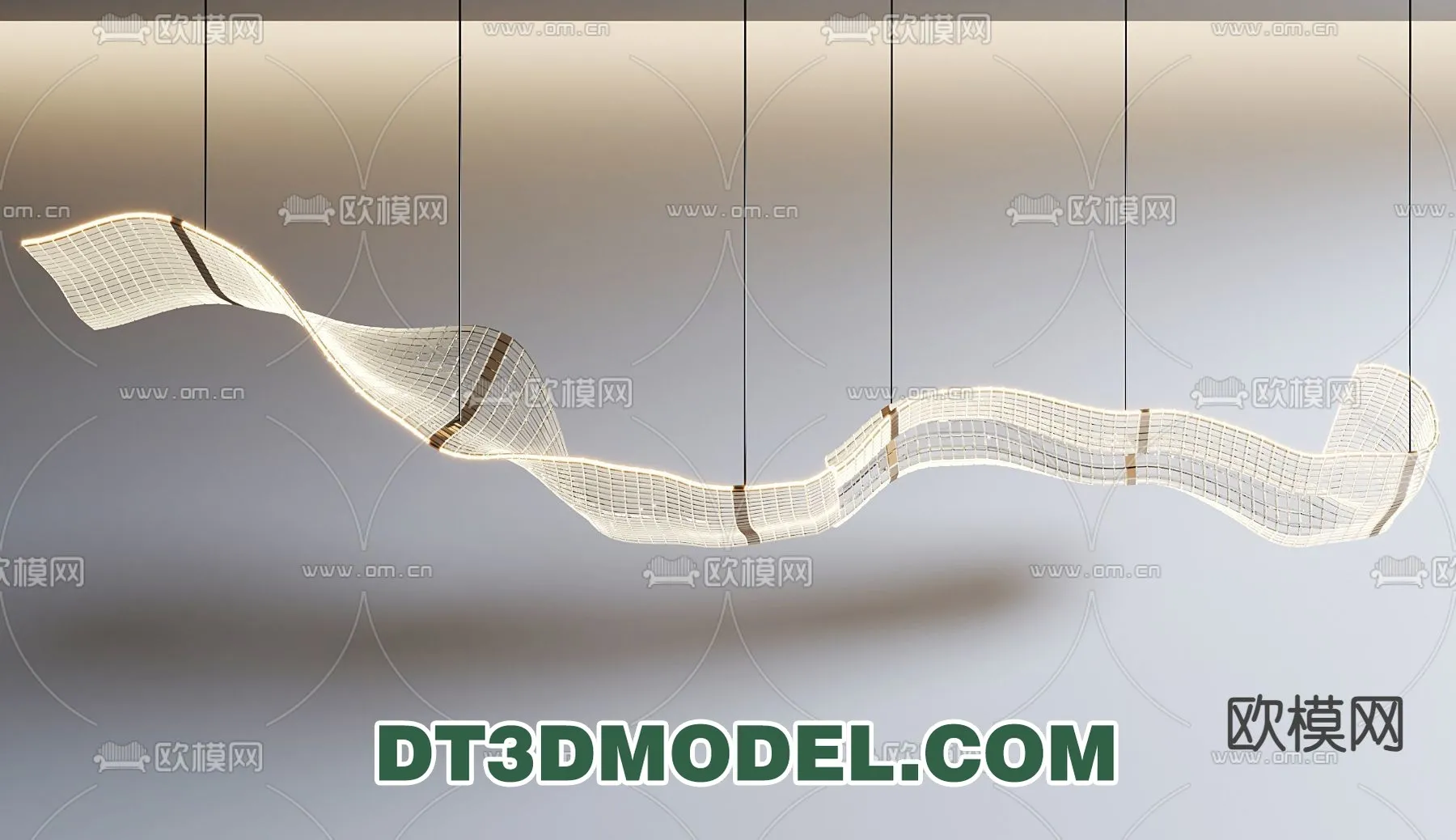 Pendant Light - Interior Decor 3D Model - 044