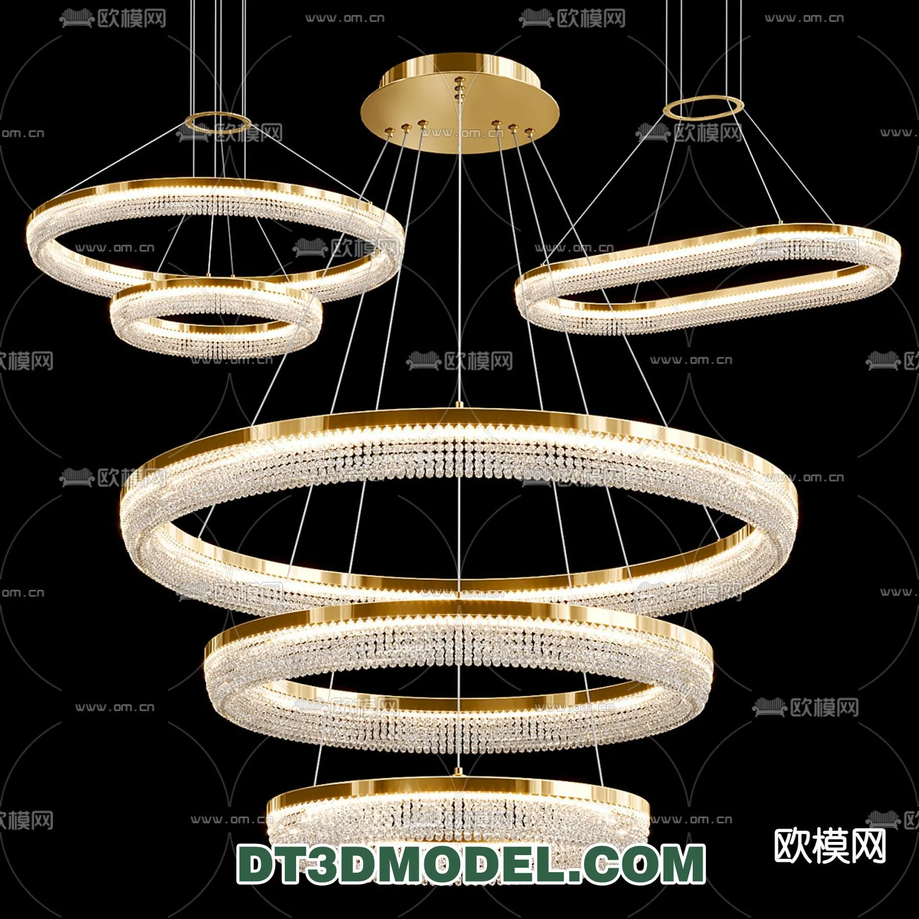 Pendant Light - Interior Decor 3D Model - 045